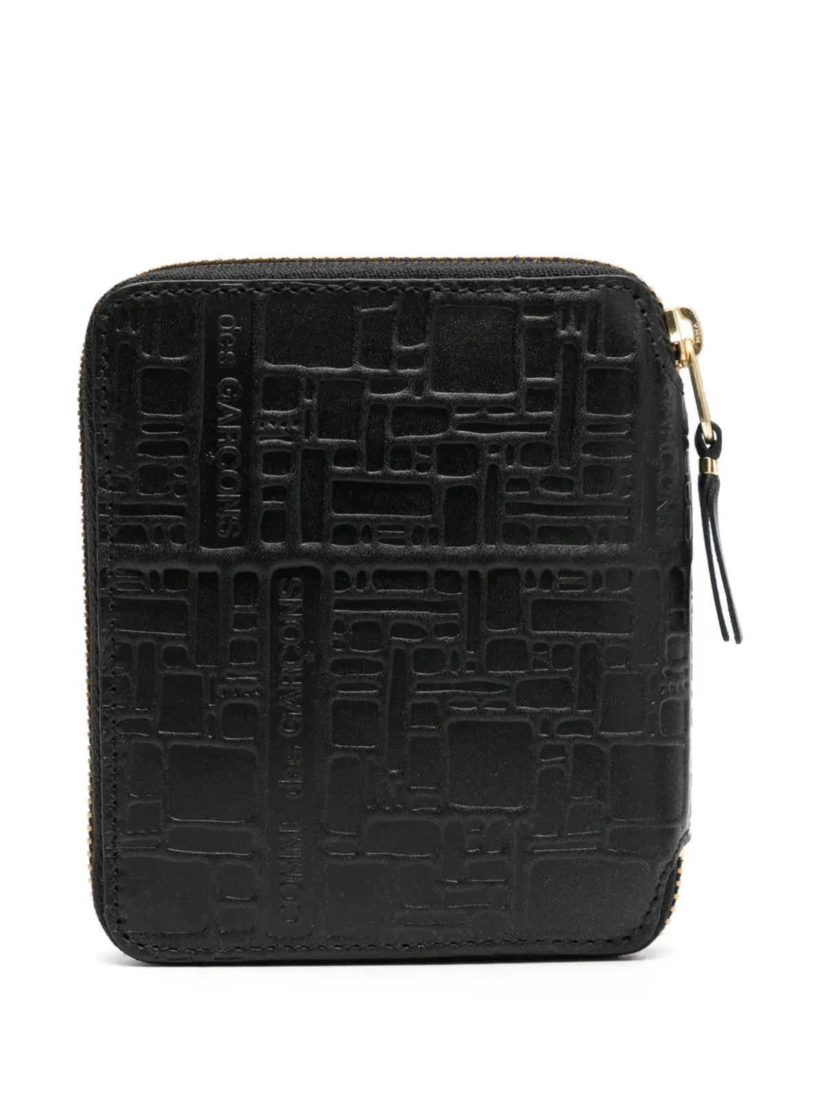 Comme Des Garçons Wallet ロゴエンボスレザーウォレット - 画像2