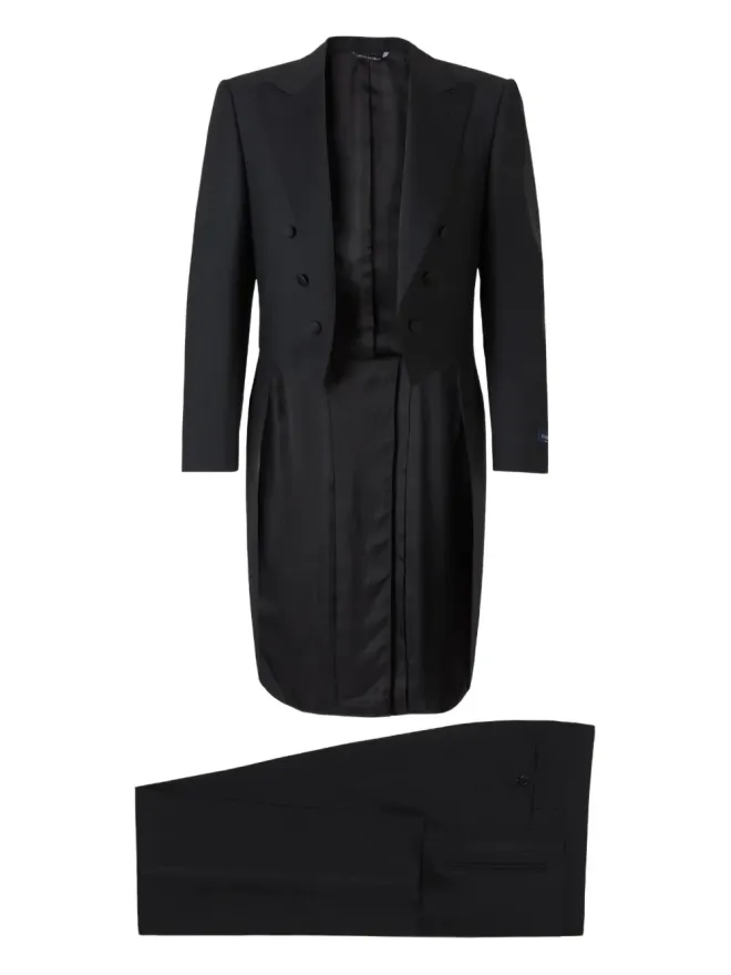 Canali Canali ウールスーツ（3点セット）- ブラックの商品画像