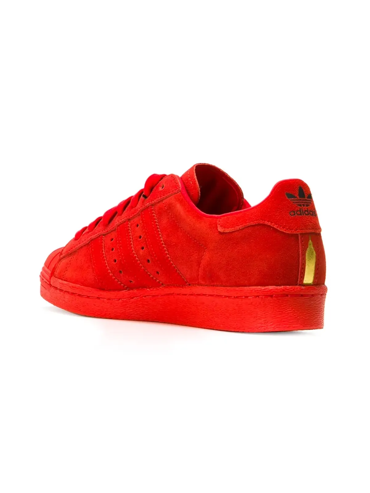 adidas Superstar 80s スニーカー - レッド - 画像3