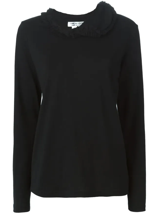 Comme des Garçons Comme des Garçons Comme Des Garçons Comme Des Garçons フリルカラーセーターの商品画像