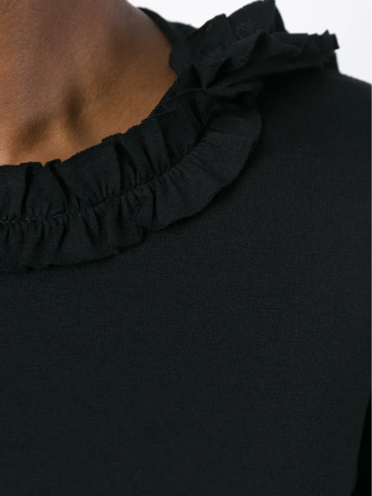 Comme Des Garçons Comme Des Garçons フリルネックセーター - 画像5