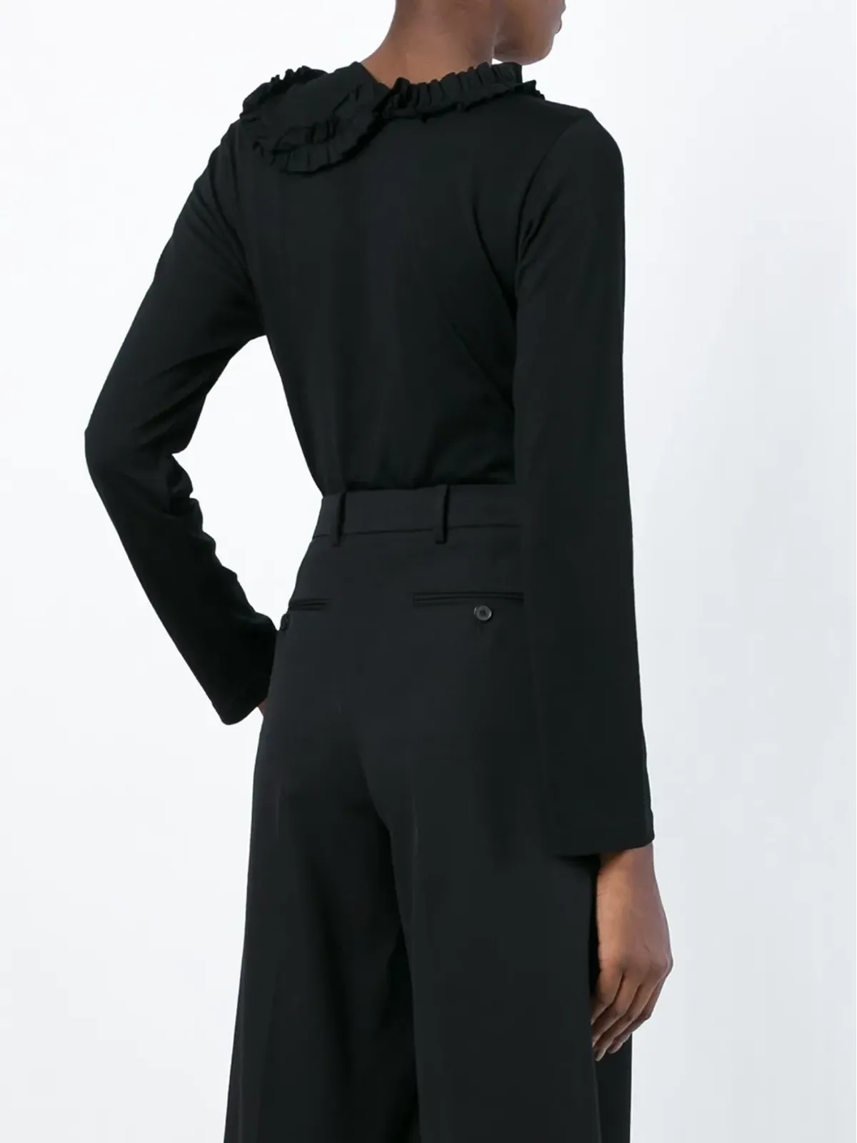 Comme Des Garçons Comme Des Garçons フリルネックセーター - 画像4