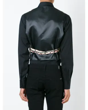 Jean Paul Gaultier ビンテージ Les Fous de la Photographie ウエストコート - レッド - サムネイル4
