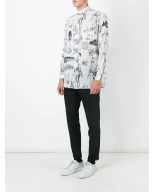 Jean Paul Gaultier Pre-Owned First Aid printed shirt - White - サムネイル2