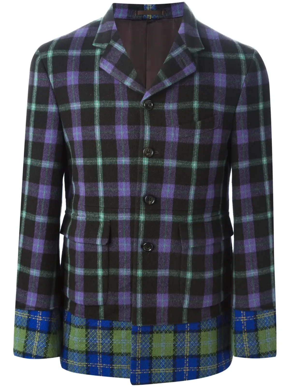 Comme Des Garçons Pre-Owned マルチタータンブレザー - 画像1