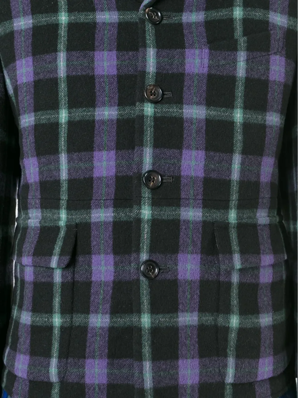 Comme Des Garçons Pre-Owned マルチタータンブレザー - 画像5