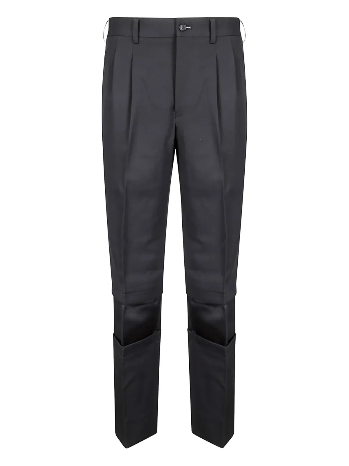 Comme Des Garçons Comme Des Garçons プリーツディテールのピンストライプパンツ - 画像1