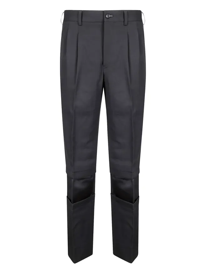 Comme des Garçons Comme des Garçons Comme Des Garçons Comme Des Garçons プリーツディテールのピンストライプパンツの商品画像