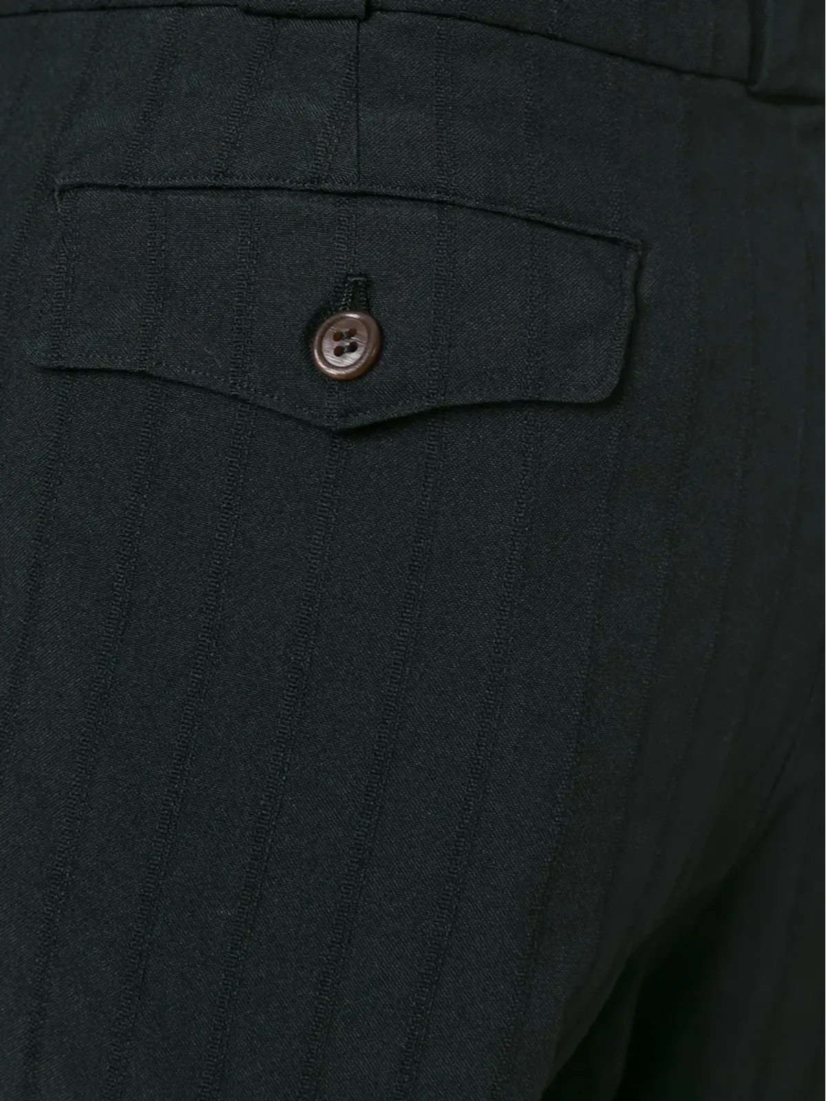 Comme Des Garçons Comme Des Garçons プリーツディテールのピンストライプパンツ - 画像5