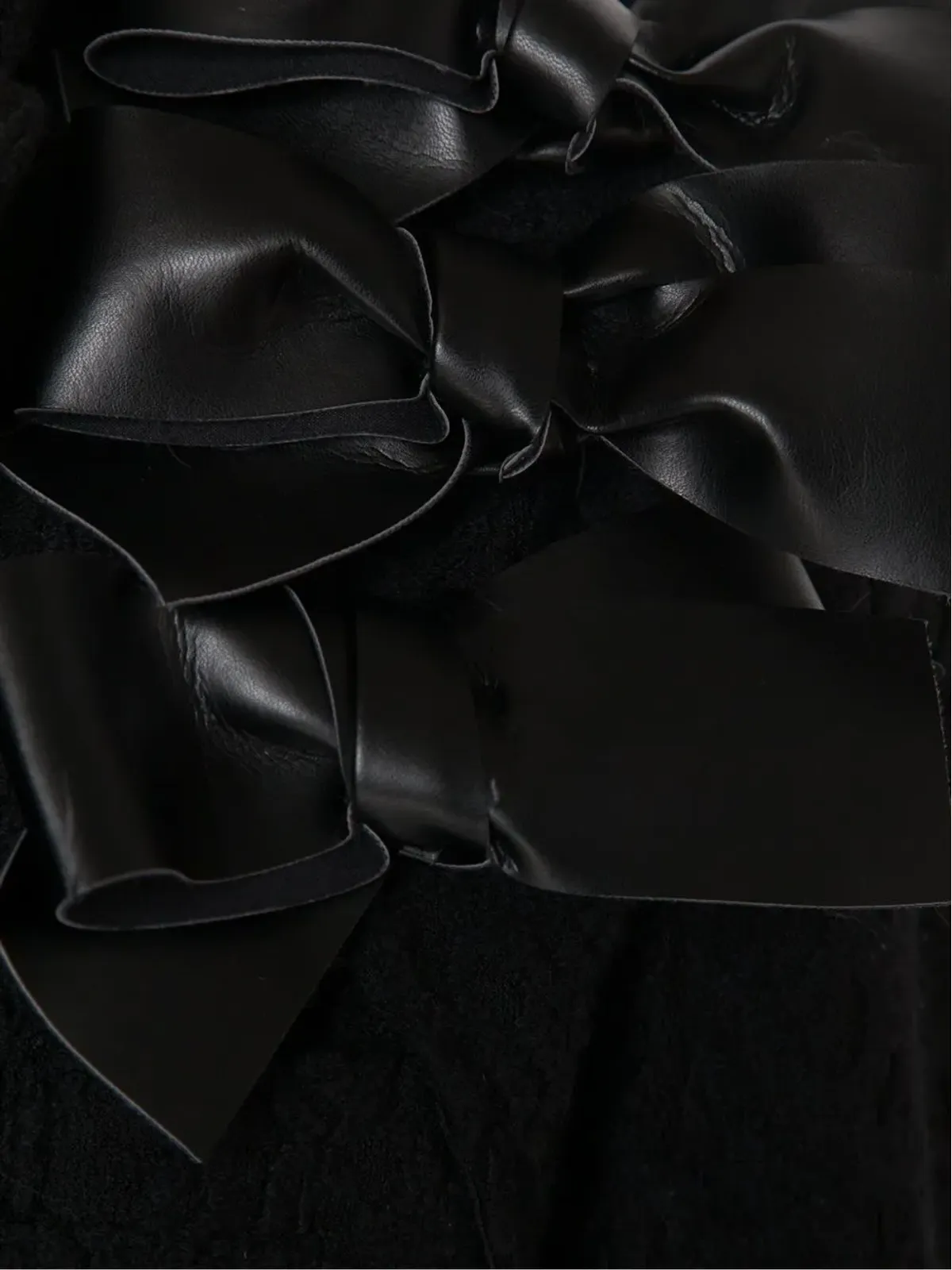 Comme Des Garçons ボウディテール付きシングルブレストブレザー - 画像5