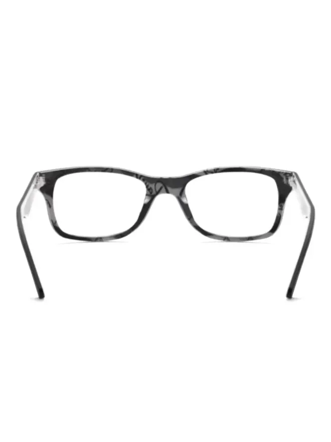 Ray-Ban Ray-Ban レクタンギュラーフレーム眼鏡 ブラックの商品画像