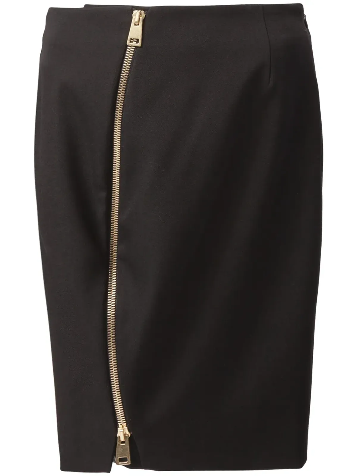 Bouchra Jarrar フロントジップ ペンシルスカート - 画像1