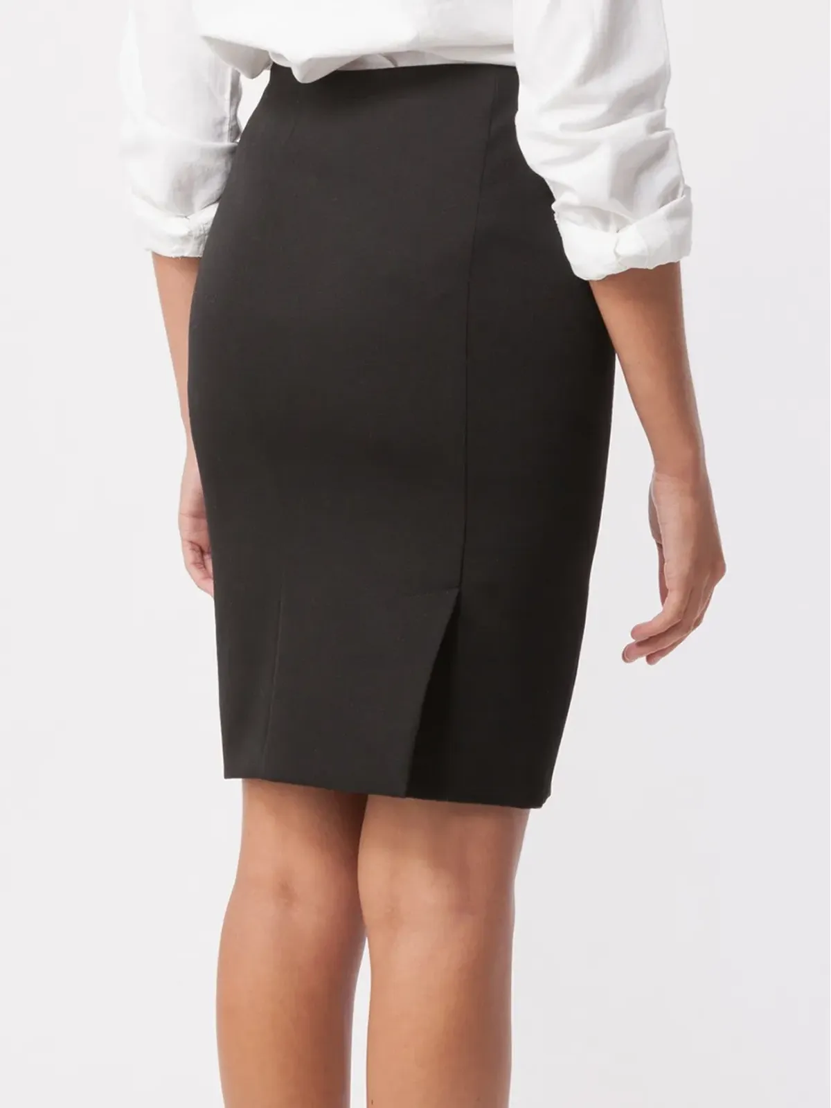 Bouchra Jarrar フロントジップ ペンシルスカート - 画像3