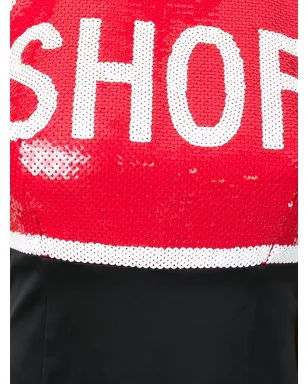 Moschino スパンコール付きミディドレス - ブラック - サムネイル5