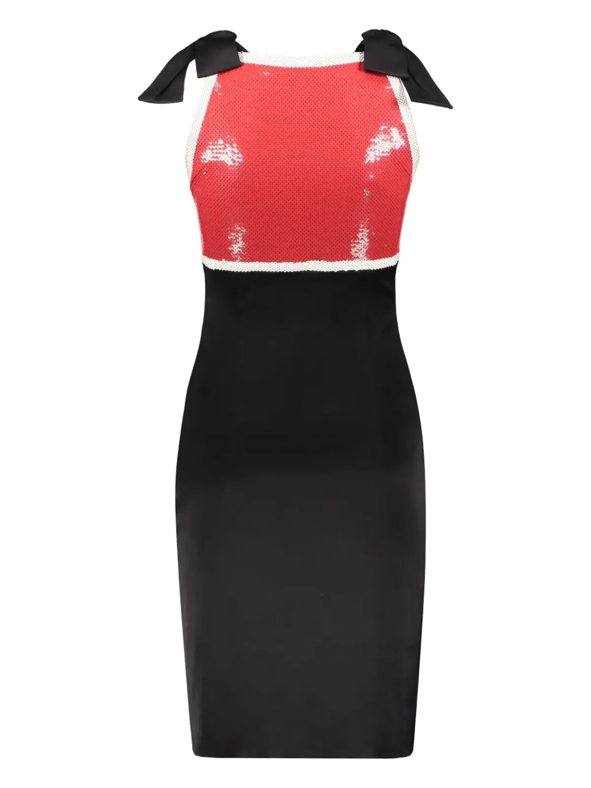 Moschino スパンコール付きミディドレス - ブラック - 画像2