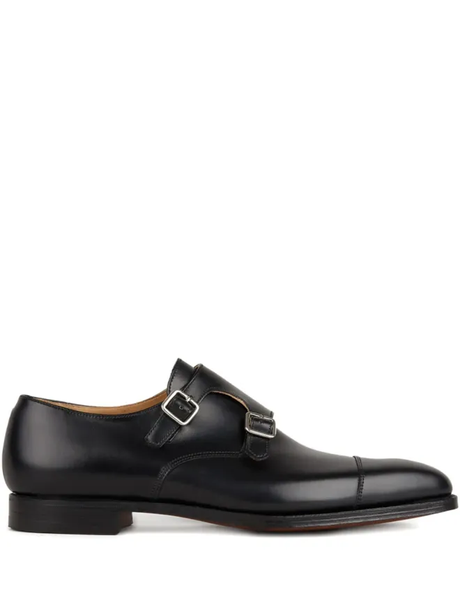 Crockett & Jones Crockett & Jones ダブルバックル ローファー - ブラックの商品画像