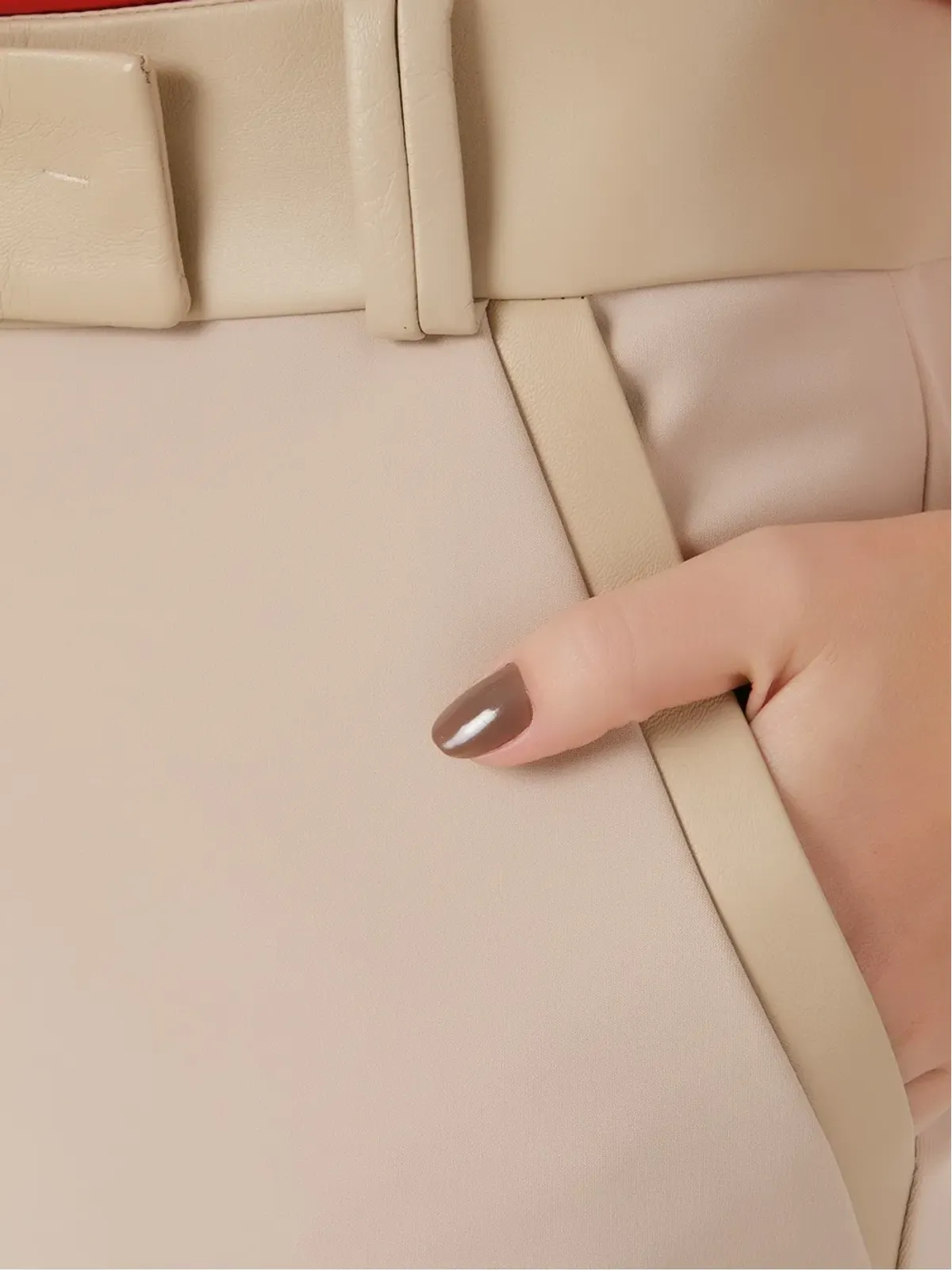 Gloria Coelho クロップドパンツ - Neutrals - 画像3