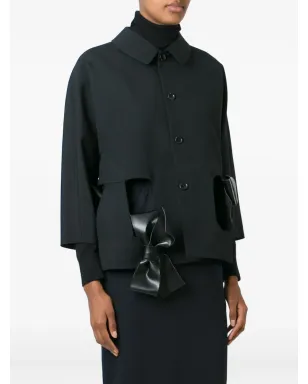 Comme Des Garçons ボウディテール・ボタン留め ジャケット - サムネイル3
