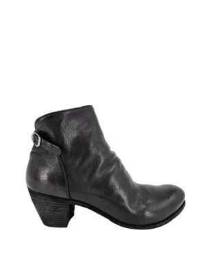 Officine Creative ブラックのパネルドアンクルブーツ - サムネイル1