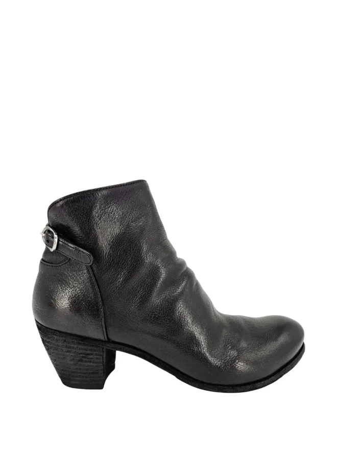 Officine Creative Officine Creative ブラックのパネルドアンクルブーツの商品画像