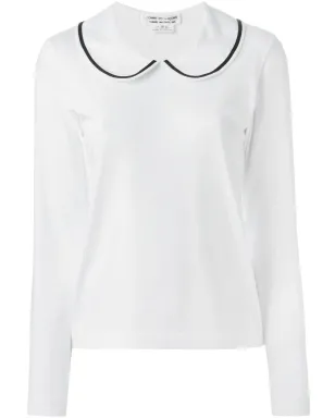 Comme Des Garçons Comme Des Garçons ピーターパンカラー セーター - White - サムネイル1