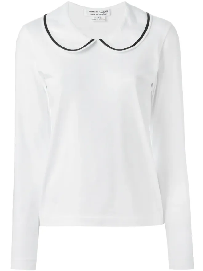 Comme des Garçons Comme des Garçons Comme Des Garçons Comme Des Garçons ピーターパンカラー セーター - Whiteの商品画像