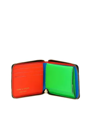 Comme Des Garçons Wallet レザーウォレット - ブルー - サムネイル3