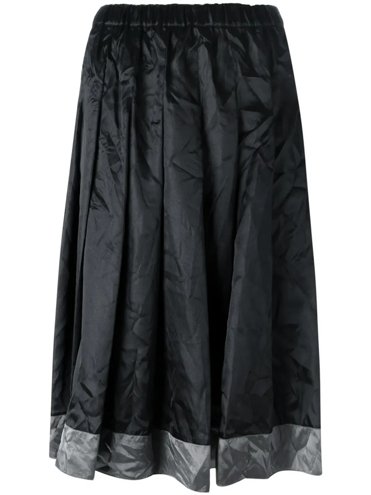 Comme Des Garçons Comme Des Garçons プリーツツートーンスカート - 画像1