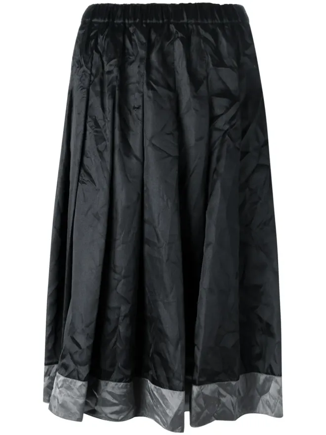 Comme des Garçons Comme des Garçons Comme Des Garçons Comme Des Garçons プリーツツートーンスカートの商品画像
