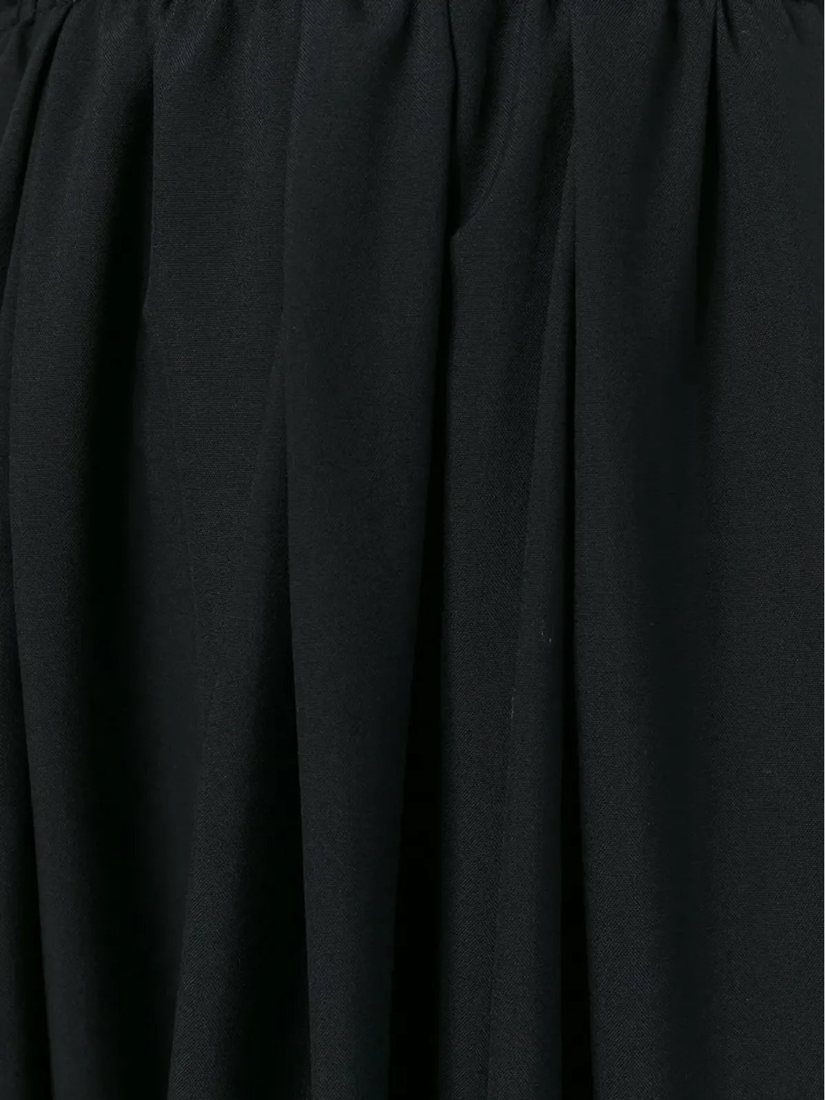 Comme Des Garçons サスペンダー付きプリーツスカート - 画像5