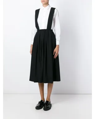 Comme Des Garçons サスペンダー付きプリーツスカート - サムネイル2