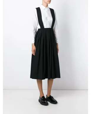 Comme Des Garçons サスペンダー付きプリーツスカート - サムネイル3