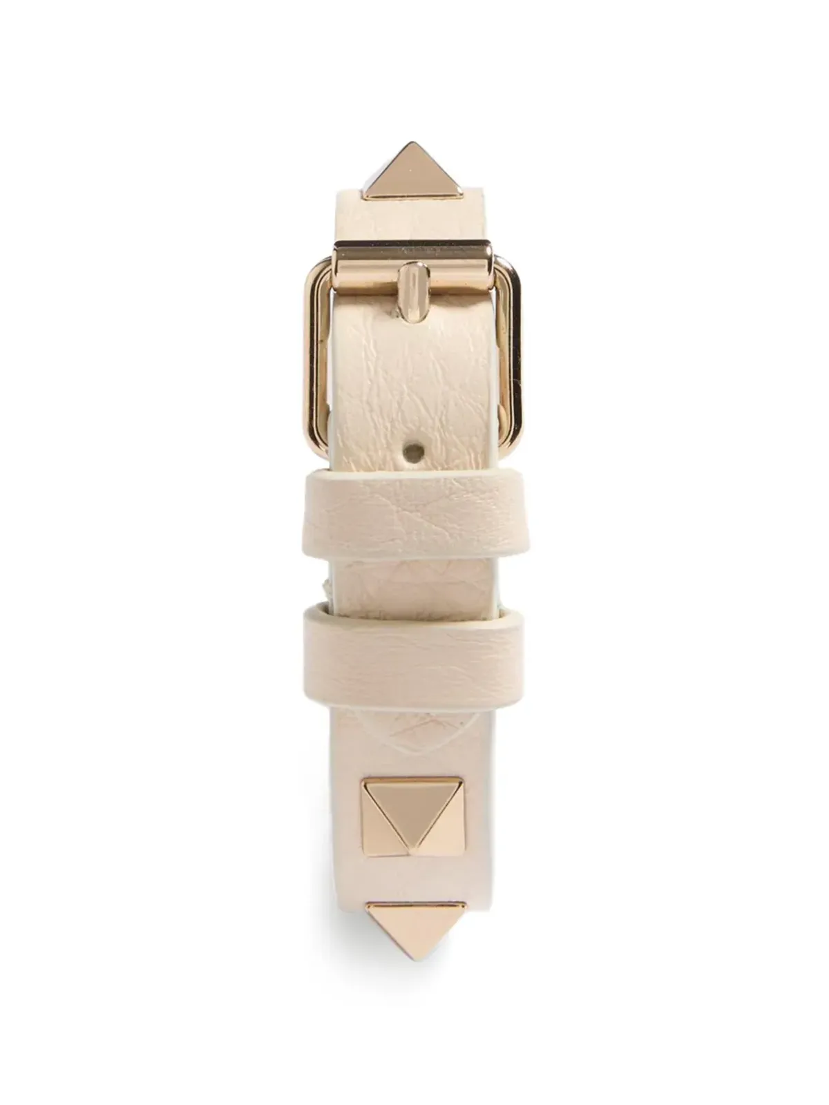 Valentino Garavani Rockstud レザーブレスレット - 画像4