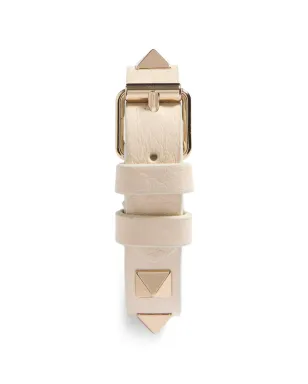 Valentino Garavani Rockstud レザーブレスレット - サムネイル4