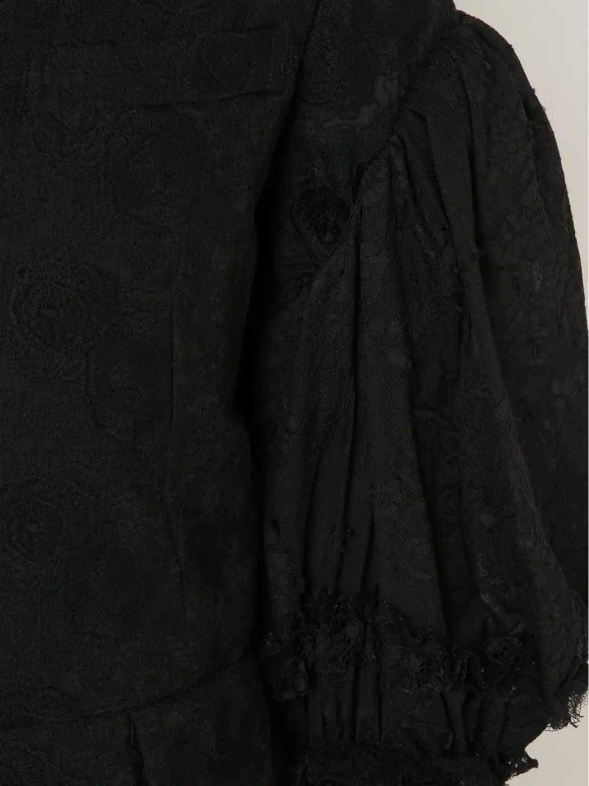 Comme Des Garçons パフスリーブレースジャケット - 画像5