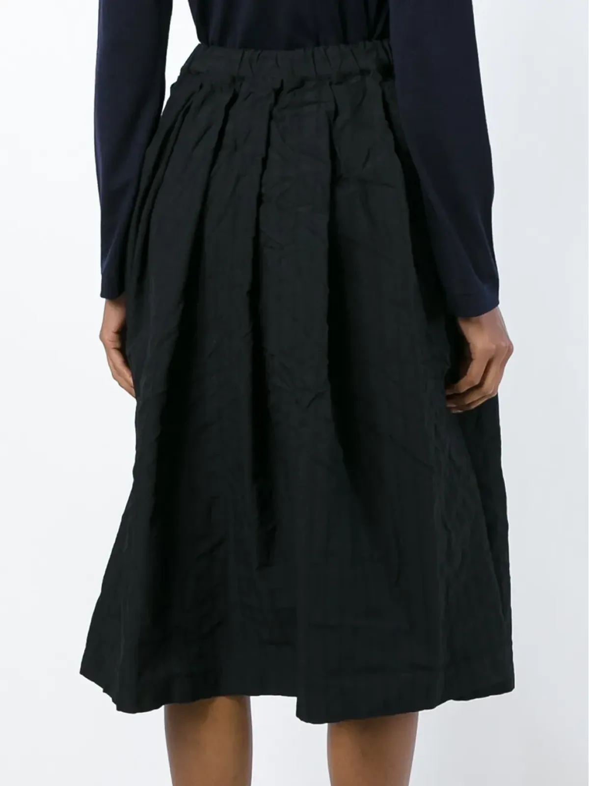 Comme Des Garçons Comme Des Garçons シワ加工プリーツスカート - 画像4