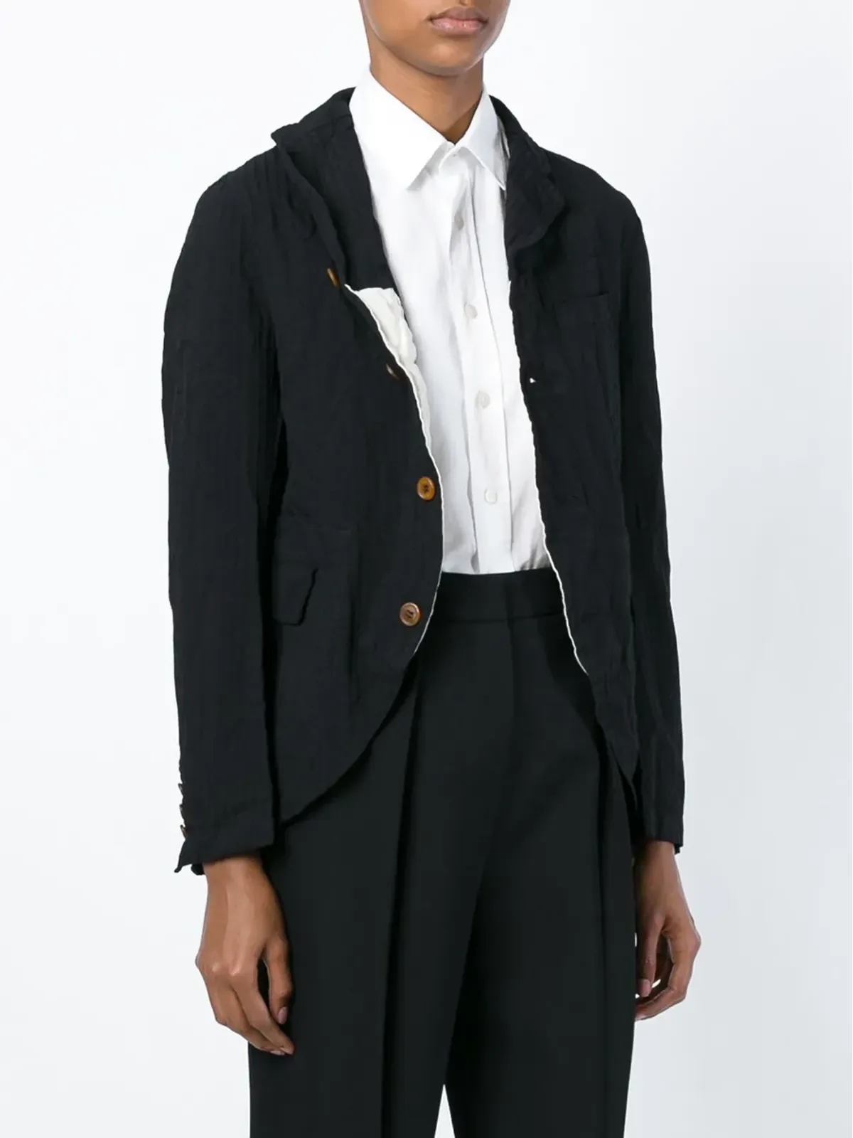 Comme Des Garçons Comme Des Garçons ジャカードストライプジャケット - 画像3