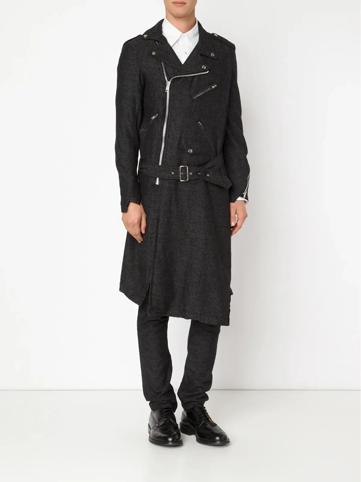 Comme des Garçons Homme Plus バイカーコート - 画像2