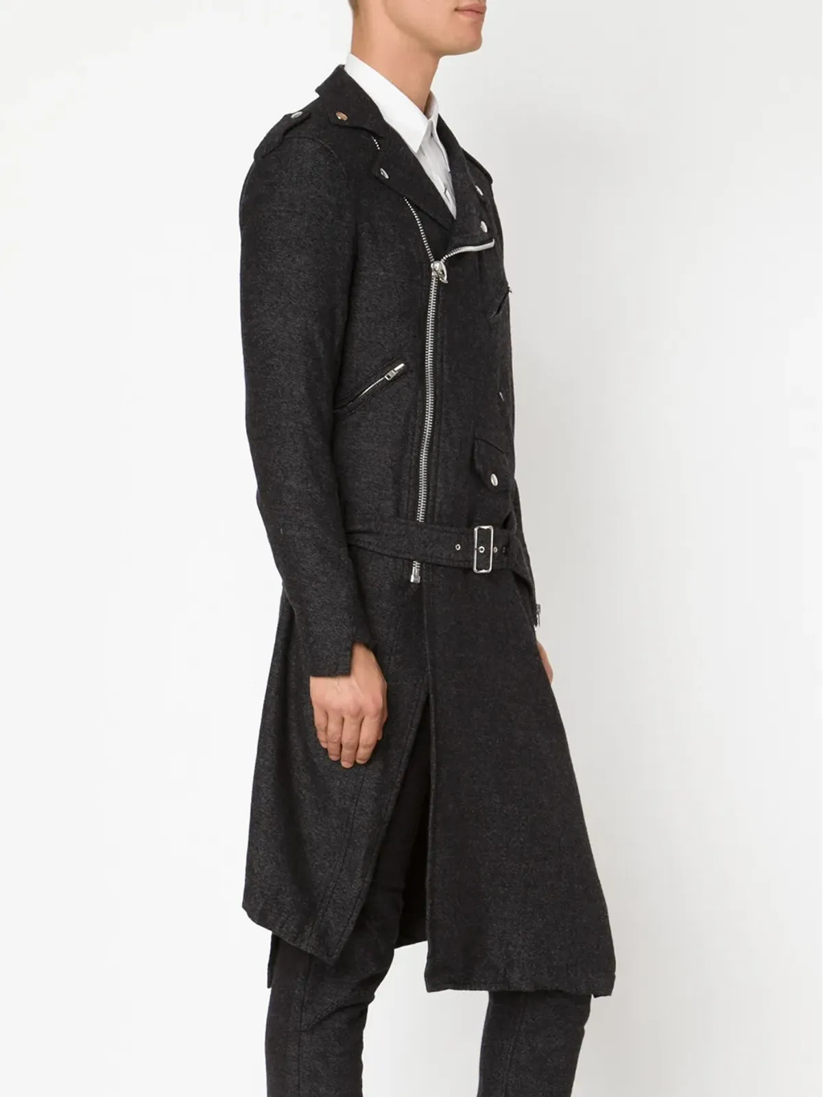 Comme des Garçons Homme Plus バイカーコート - 画像3