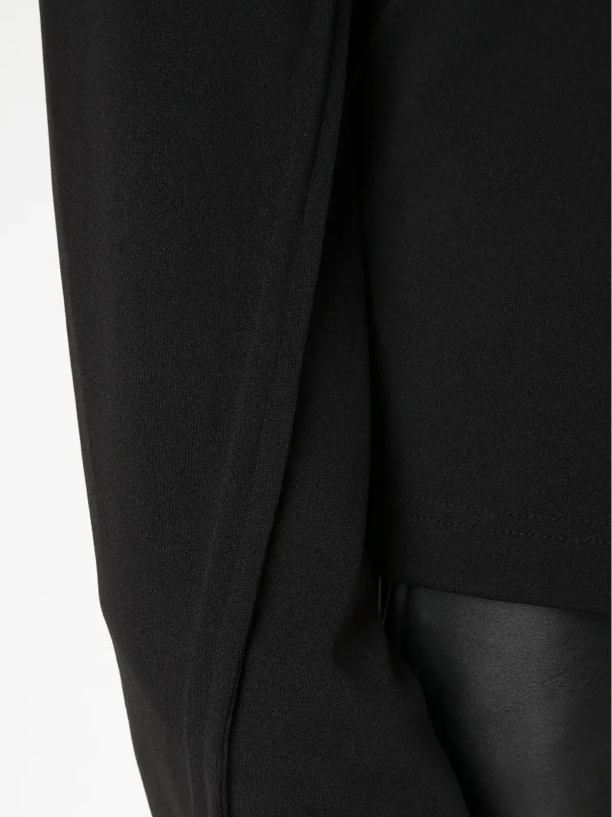 Comme des Garçons Homme Plus アシンメトリックジップセーター - 画像5