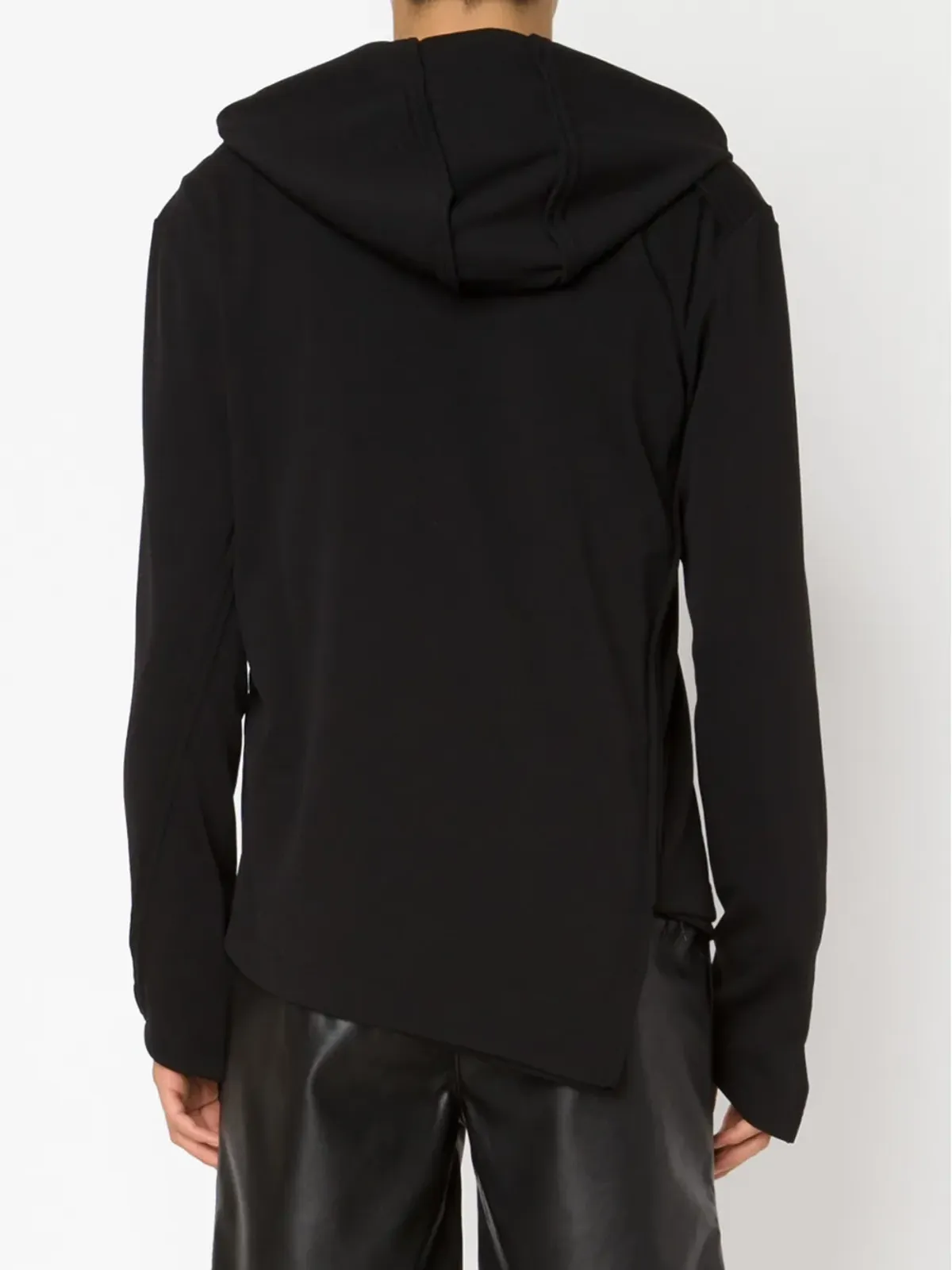 Comme des Garçons Homme Plus アシンメトリックジップセーター - 画像4