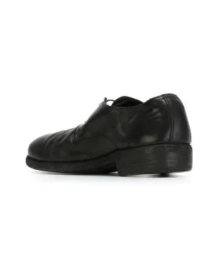 Guidi distressed Derby shoes - Black - サムネイル3