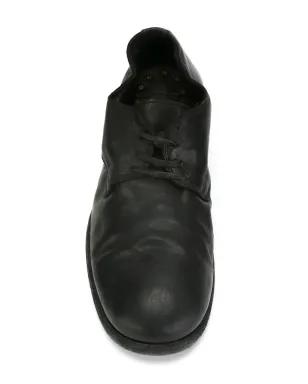 Guidi distressed Derby shoes - Black - サムネイル4
