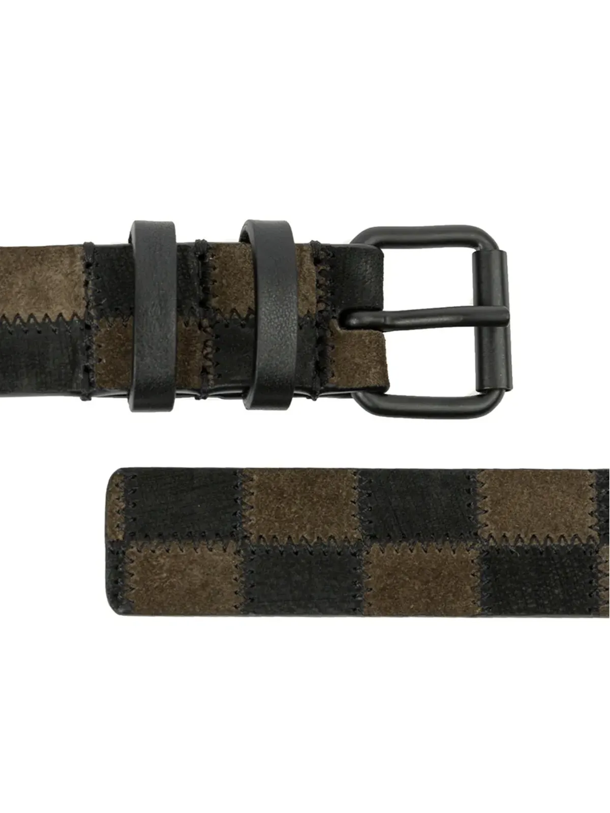 Haider Ackermann チェッカーボードベルト - 画像3