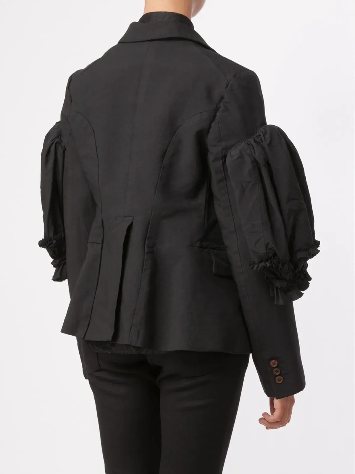 Comme Des Garçons ラッフルスリーブブレザー - 画像4