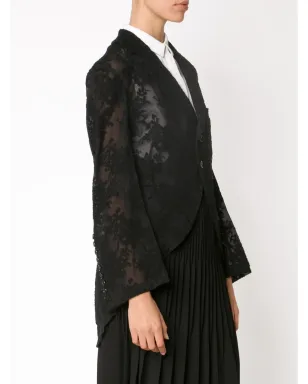 Comme Des Garçons レースブレザー - サムネイル3