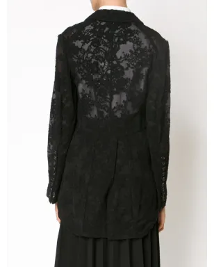 Comme Des Garçons レースブレザー - サムネイル4