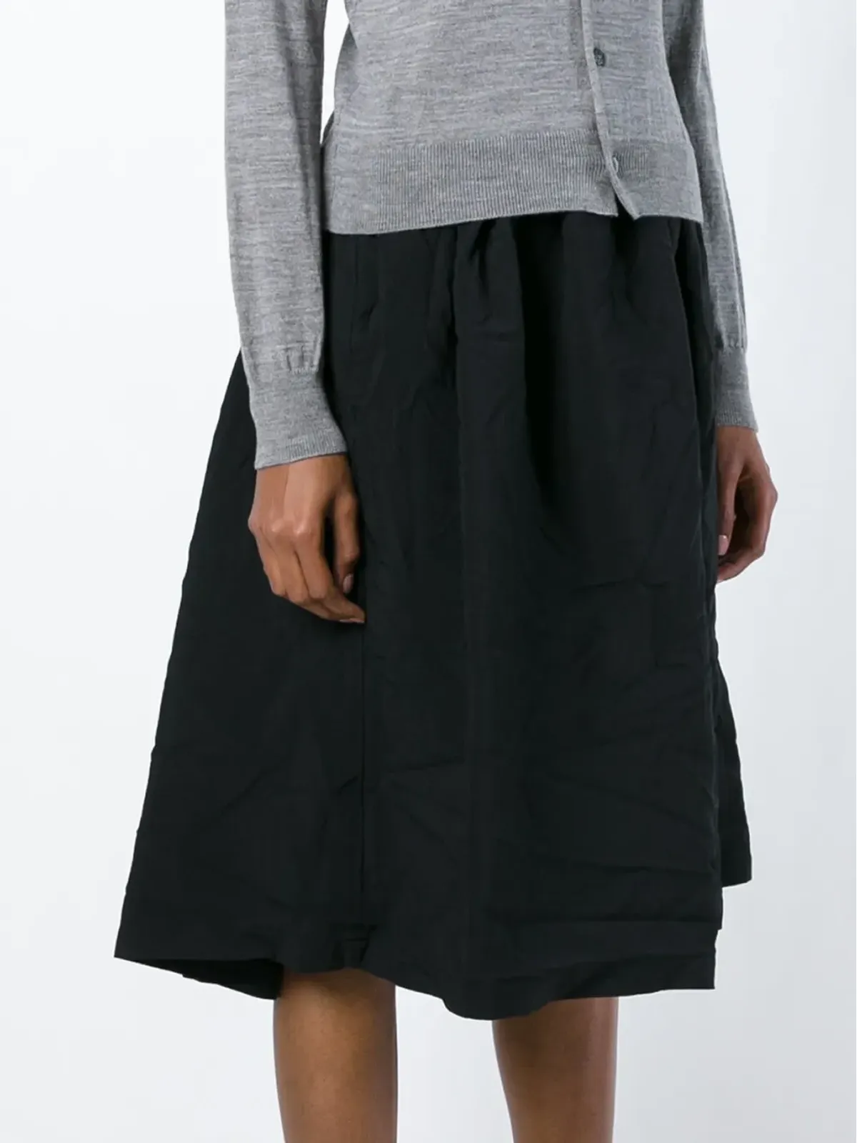 Comme Des Garçons Girl プリーツミディスカート - 画像3