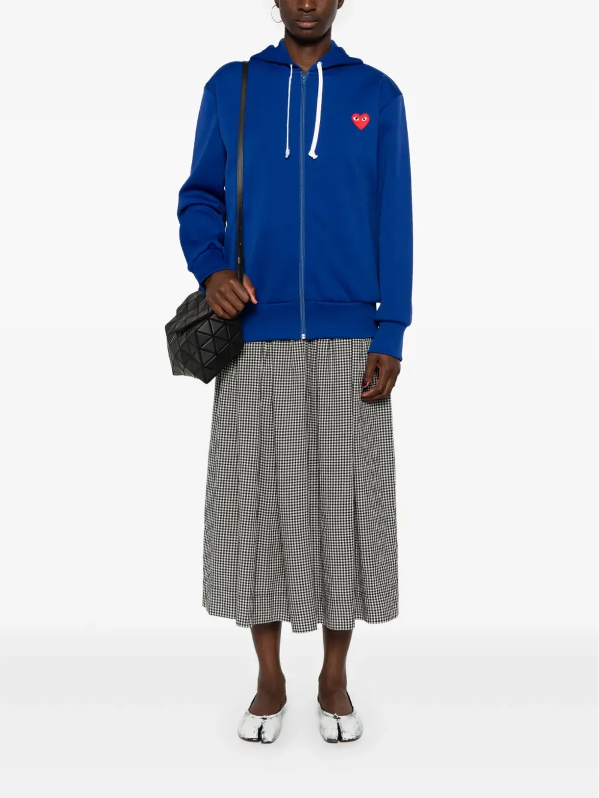 Comme Des Garçons Play ハートパッチフーディ - 画像2