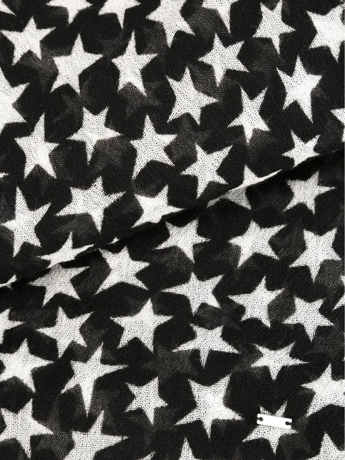 Saint Laurent 星柄スカーフ - 画像2